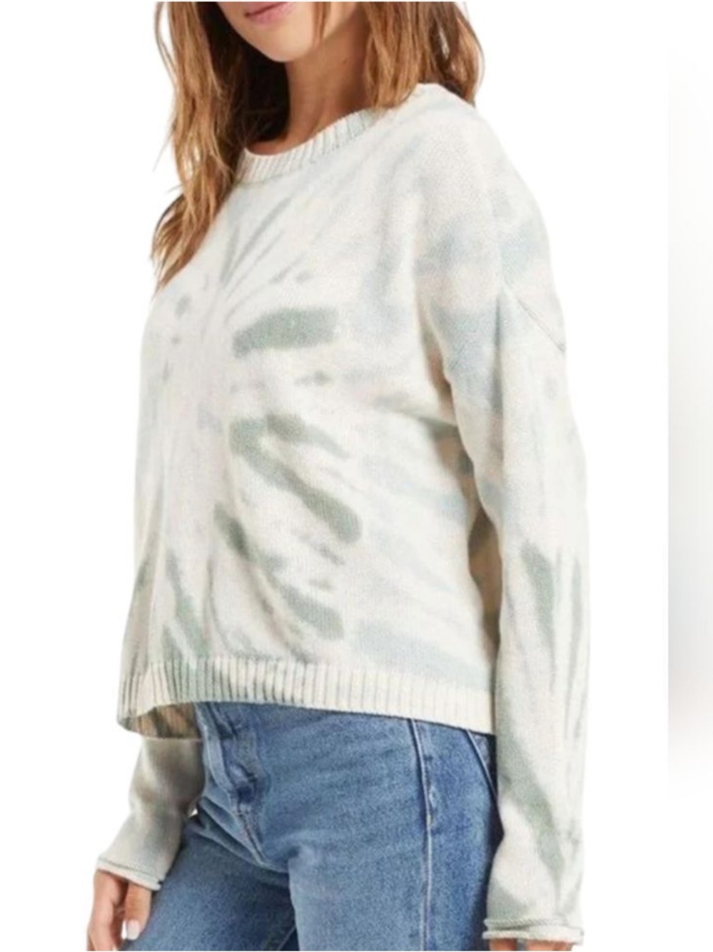 NWT Z Supply Sienna Tie Dye Sweater Sz Lg